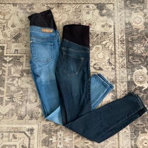 H&M MAMA Skinny Jeans, Maternity, Size 4, Lot of 2